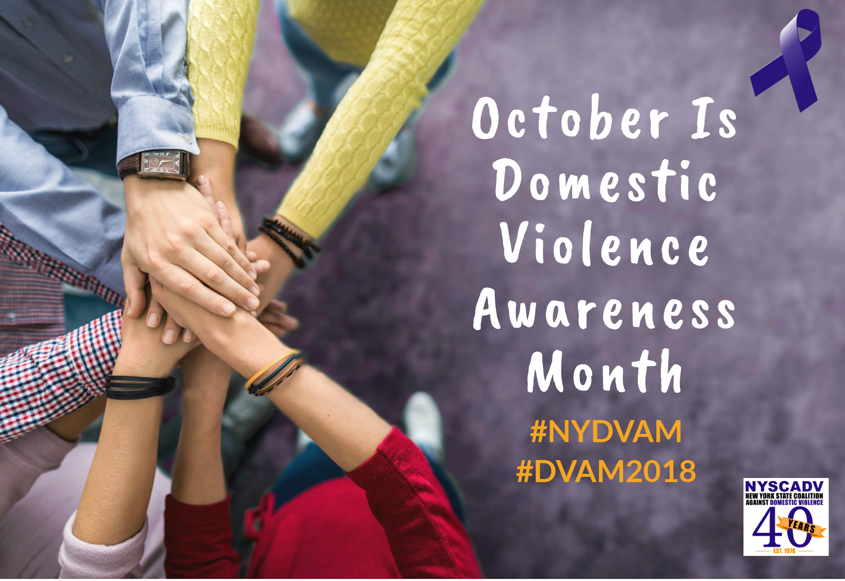 Domestic Violence Awareness Month 2018