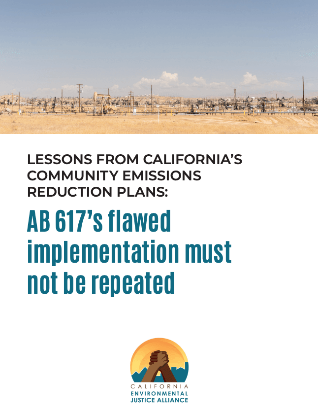 Lessons from California's Community Emissions reduction Plans