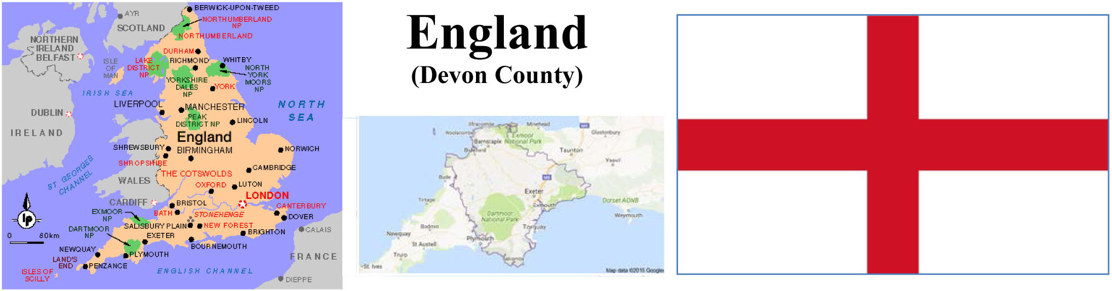 Destination England Devon Foreign Exchange Program Ifye England Map And Flag