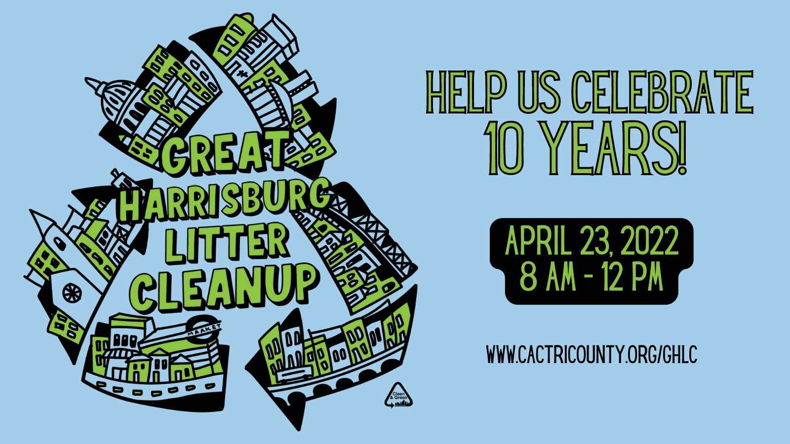 10th Annual Great Harrisburg Litter Cleanup