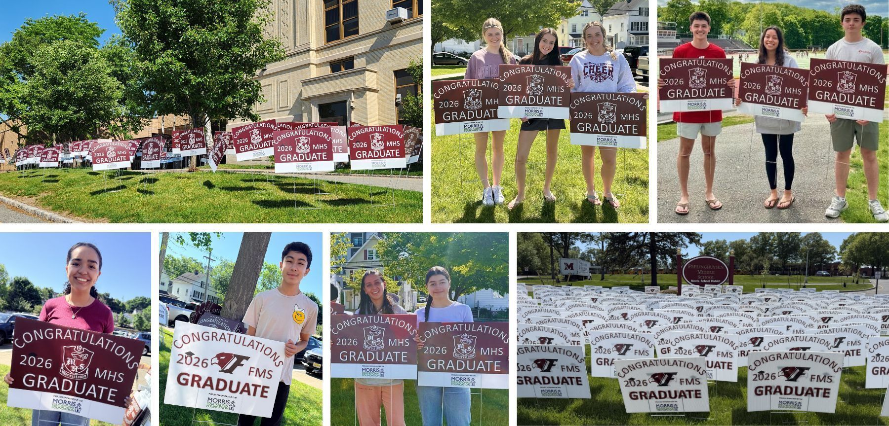 Senior Signs for all Graduating 8th Graders and High School Seniors - $5,000