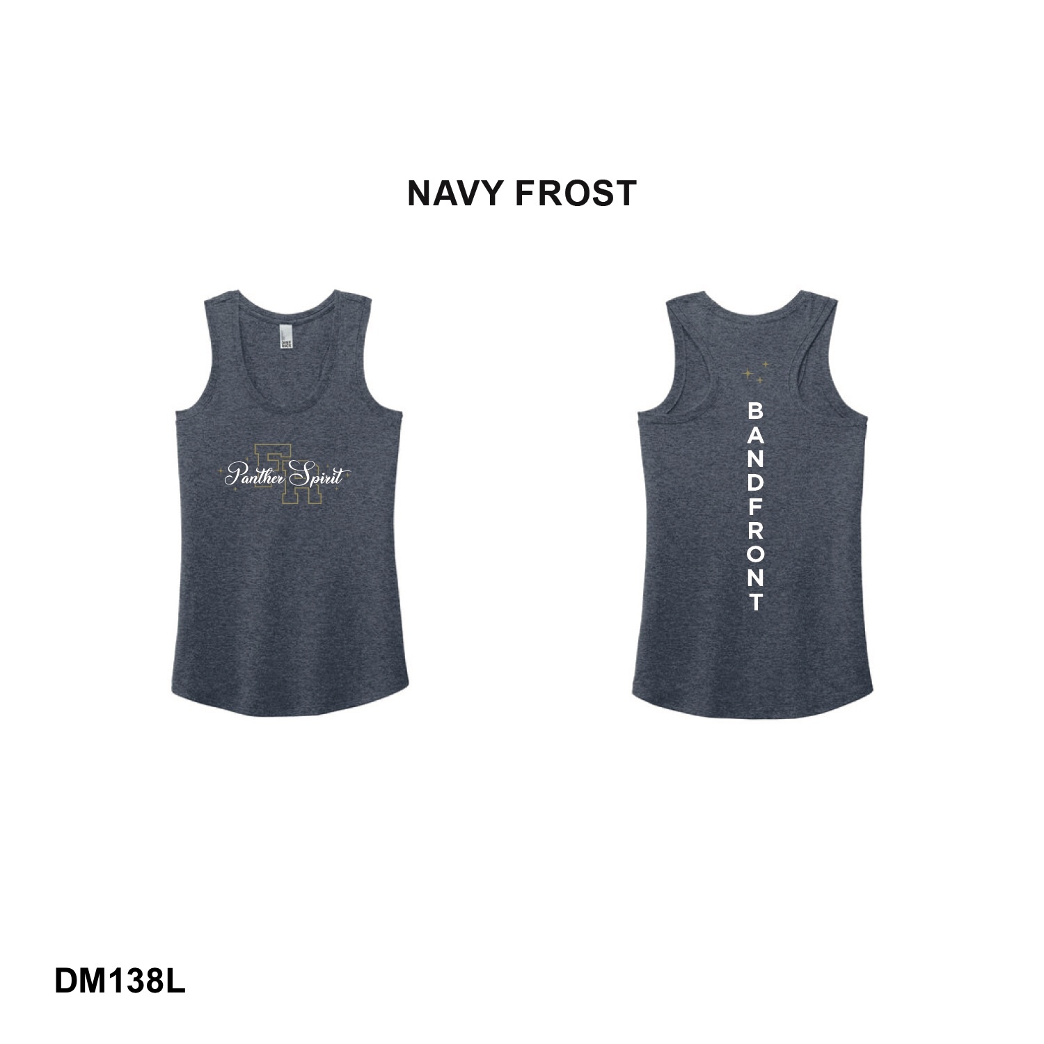PANTHER SPIRIT LOGO - District ® Women’s Perfect Tri ® Racerback Tank