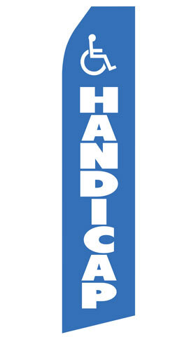 Handicap Econo Stock Flag