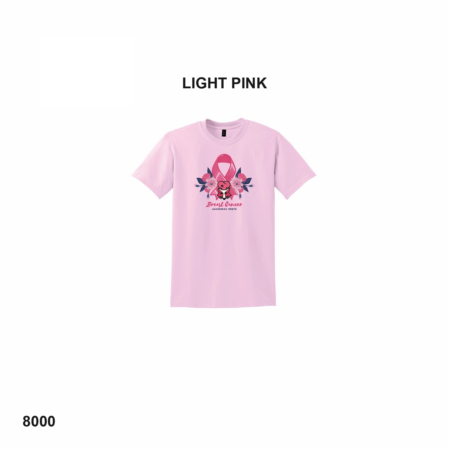 2026 Fox's Breast Cancer Awareness SHORT SLEEVE Gildan Adult T-Shirt