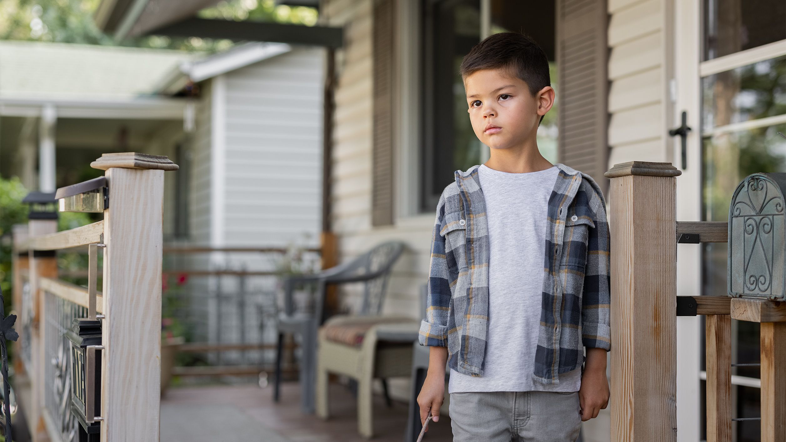 Child on Porch