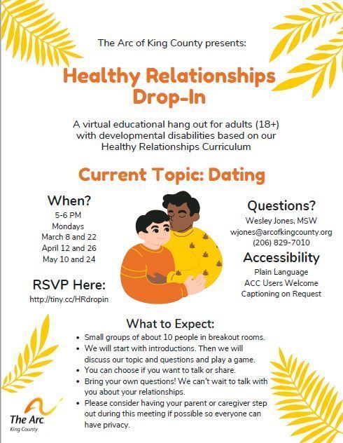 Healthy Relationships Drop-In