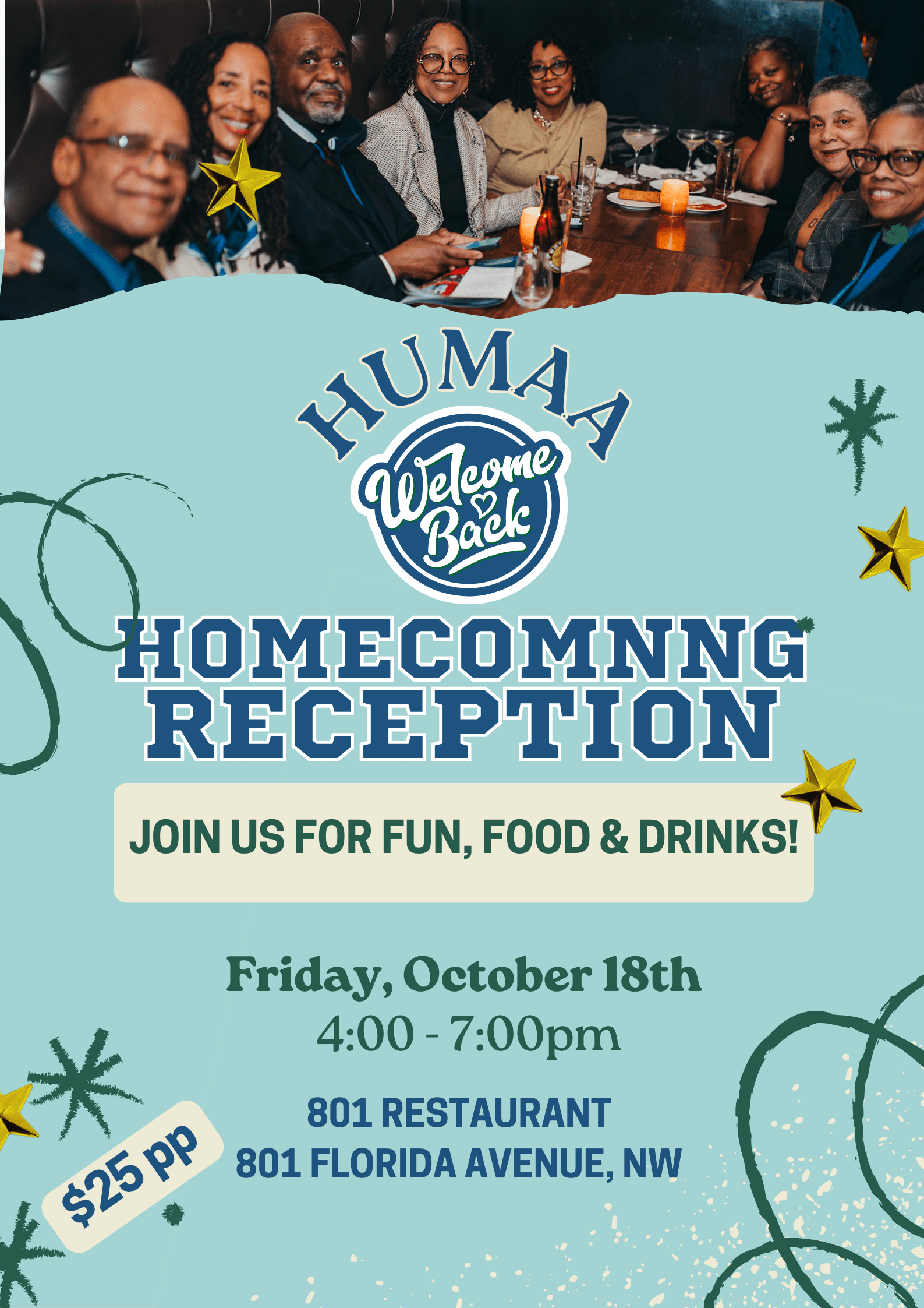 Join Us for Food, Drinks & Fun!