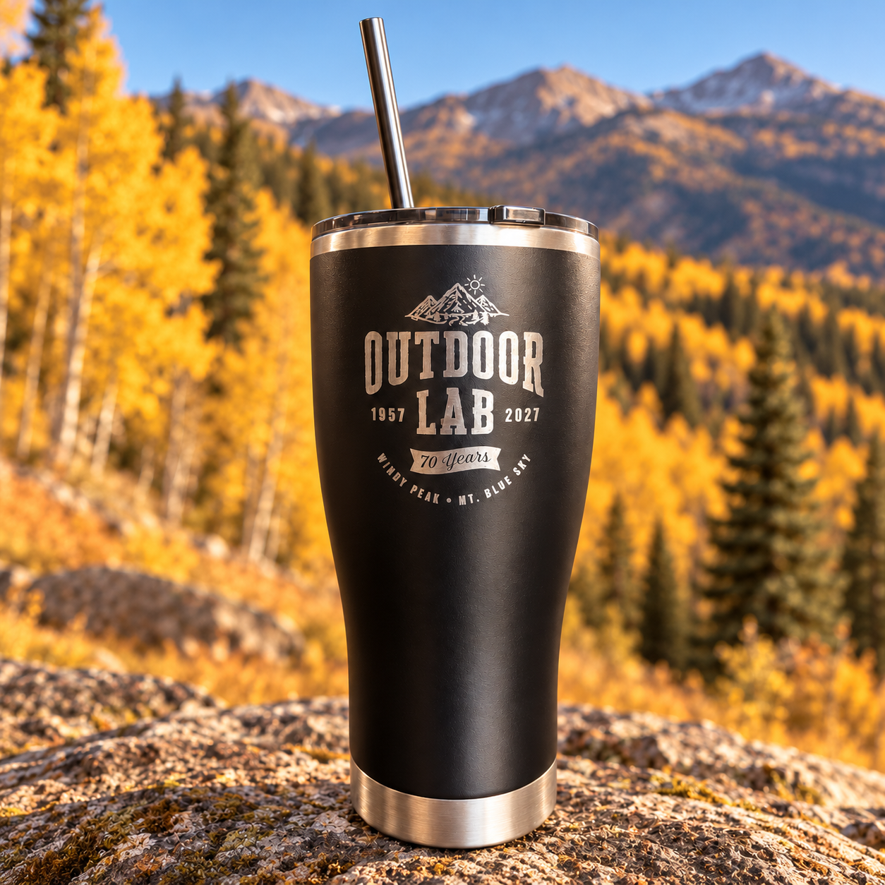 70th Anniversary Tumbler