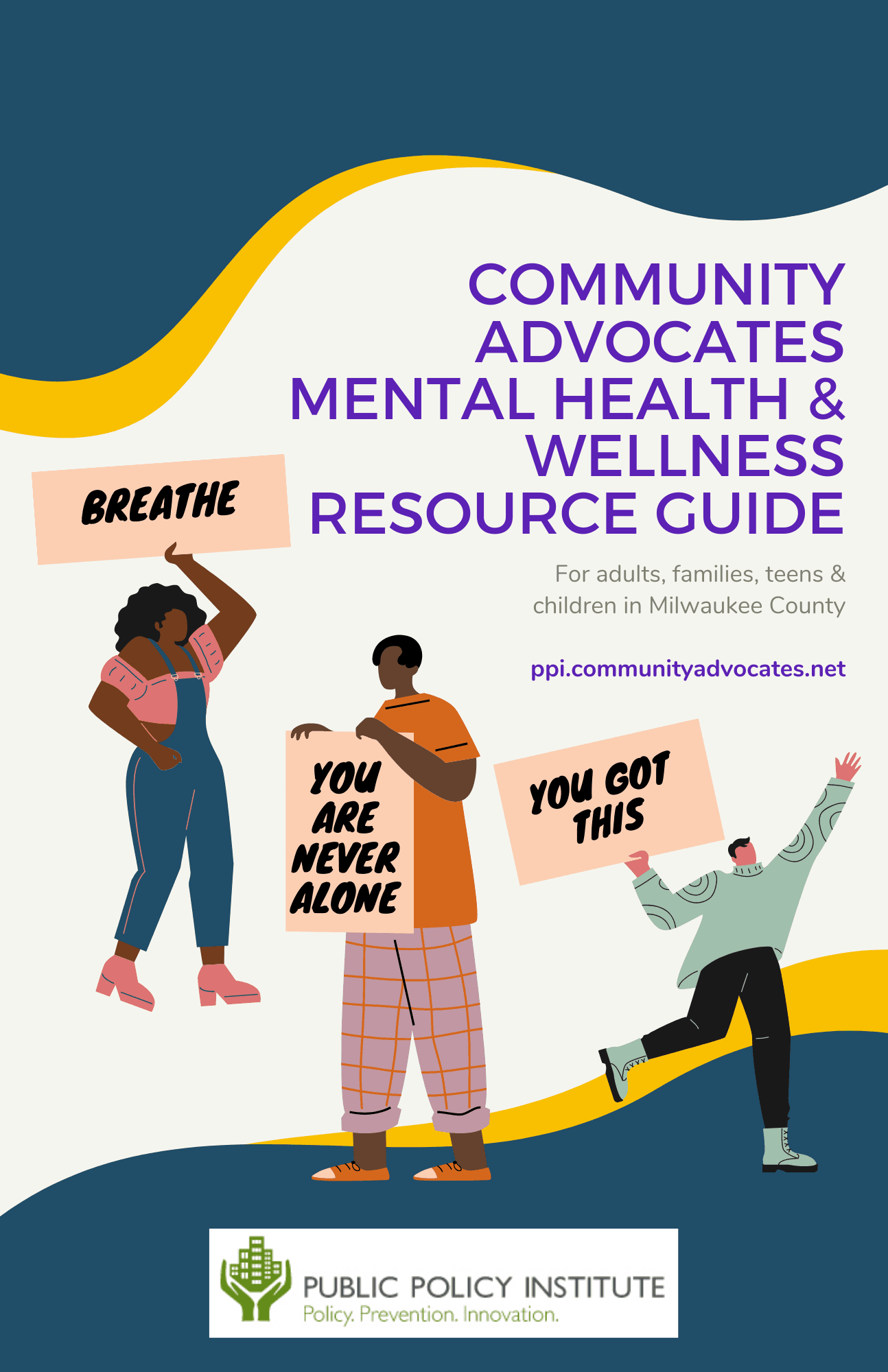 community advocates mental health and wellness resource guide