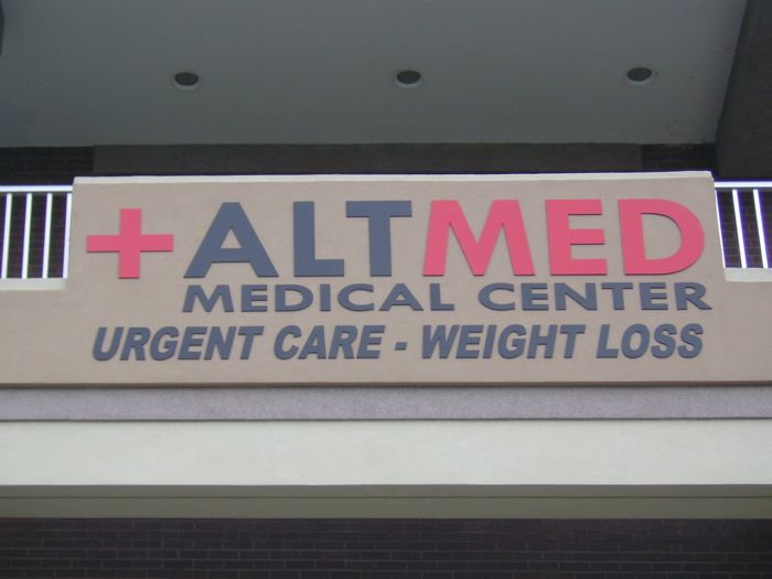 AltMed Storefront Sign