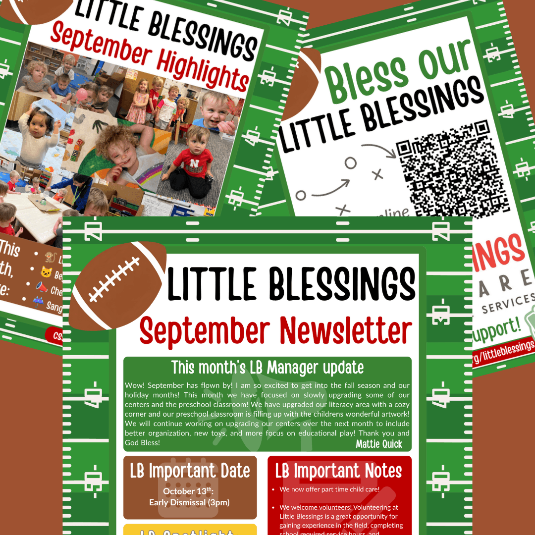 Little Blessings Newsletter | September 2026