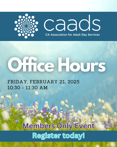 CAADS Office Hours Announcement Feb. 21, 2024 (Members Only)