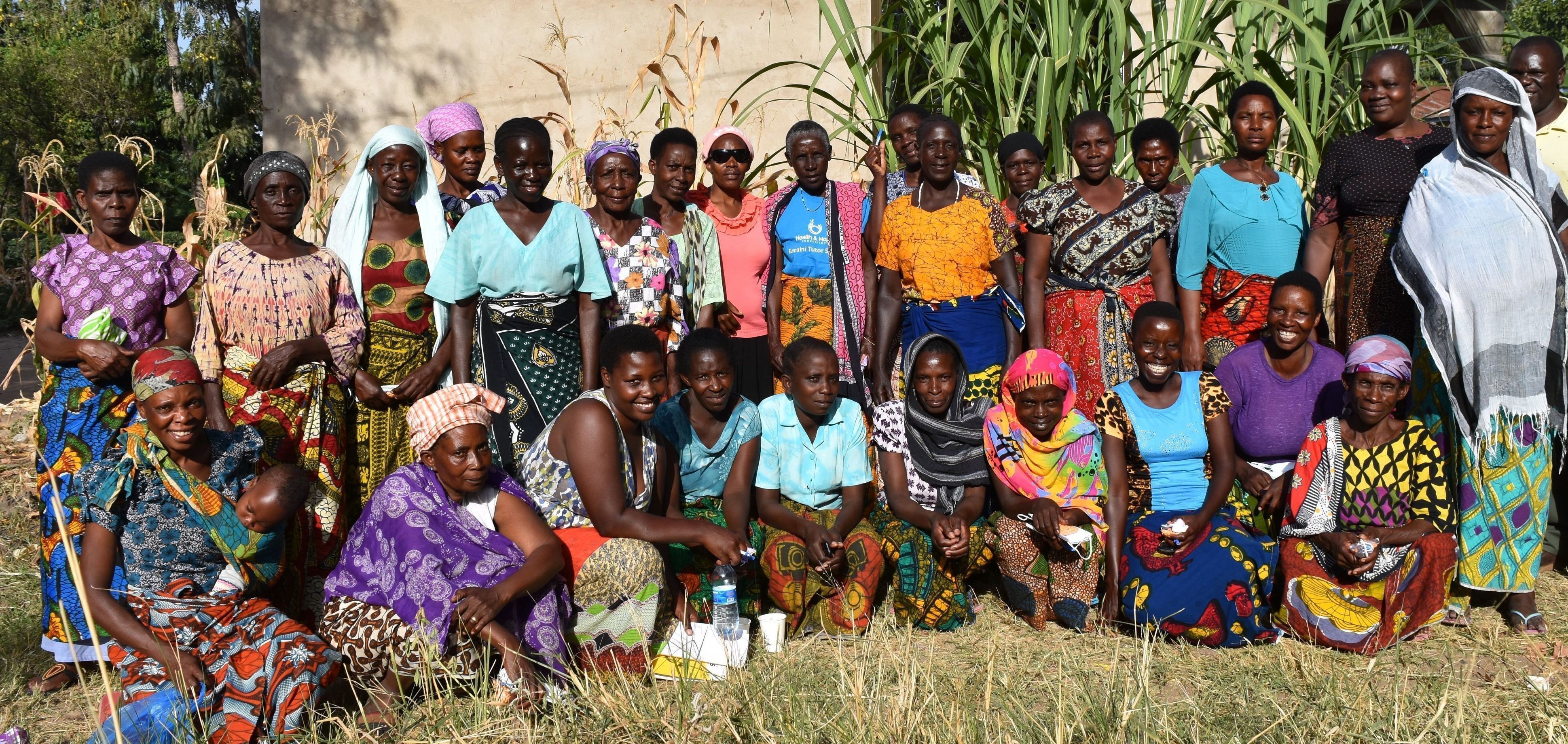 Group of women smiling.