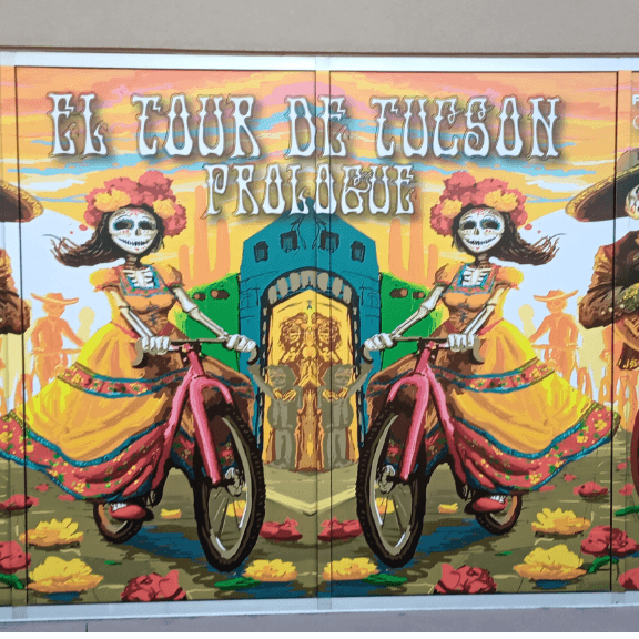 El Tour Prologue Window Wrap
