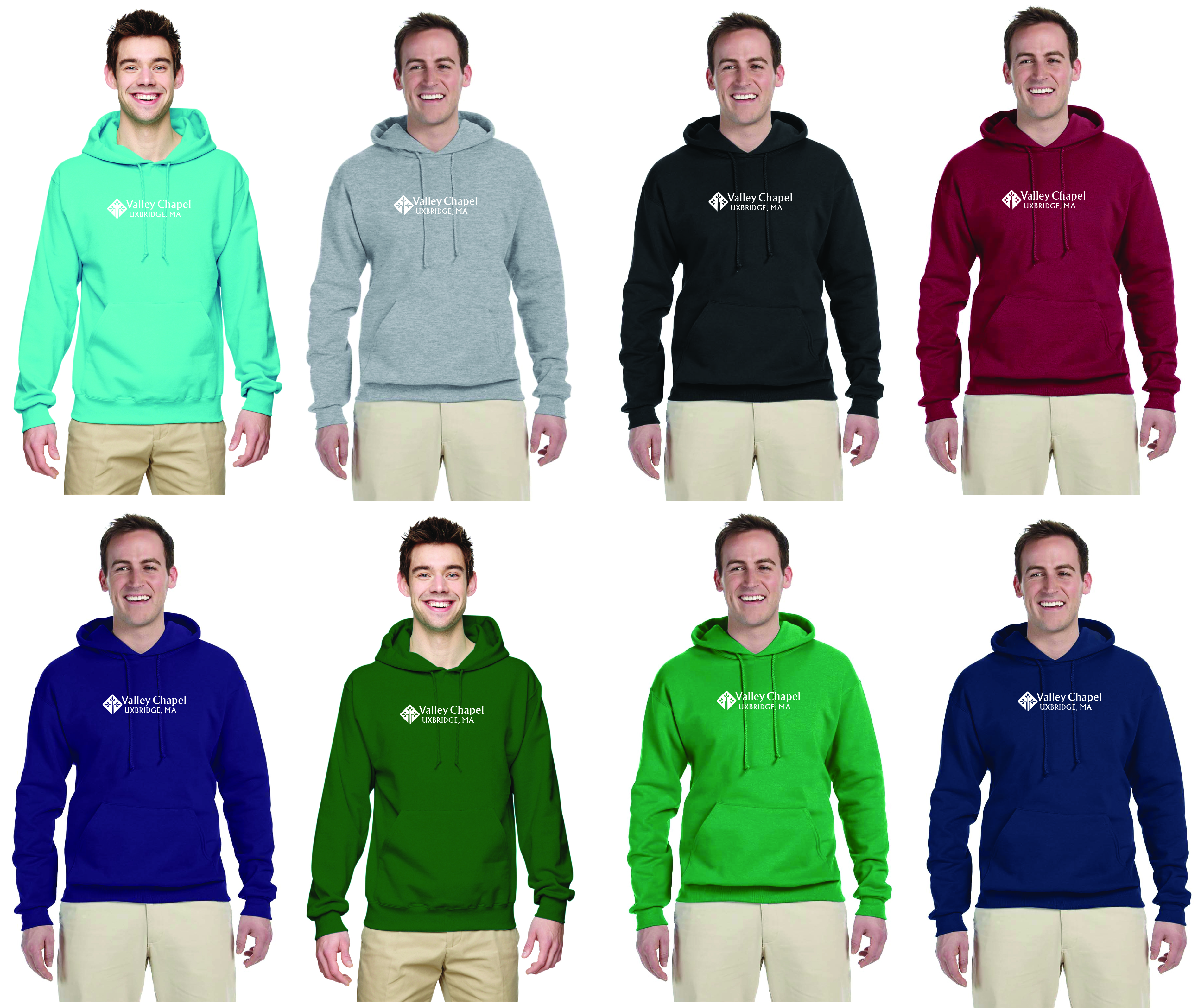 Adult 8oz Pullover Hoodie (Front)