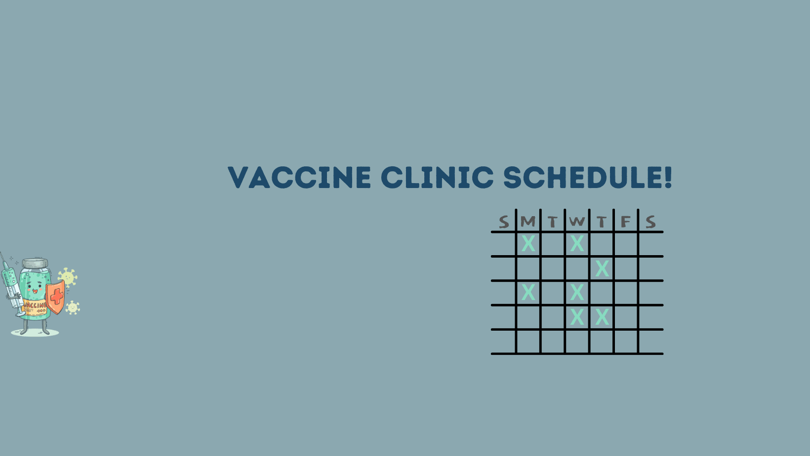 Vaccine Clinic Schedule