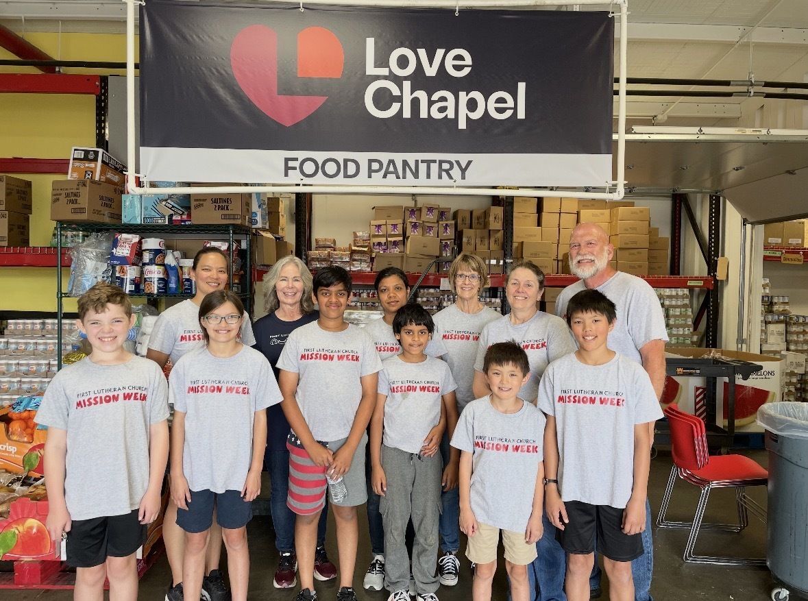 “We show up because God showed up for us first.”