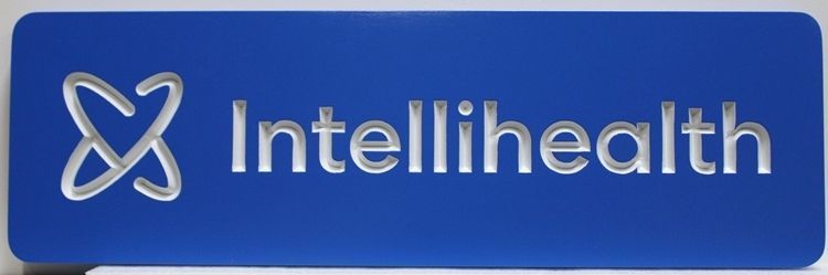 B11078 - Engraved HDU Sign for the Intellihealth Company  