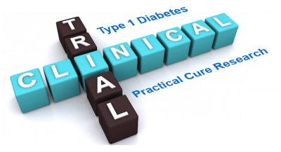 Update on Type 1 Diabetes Practical Cure Projects Currently in Human Trials