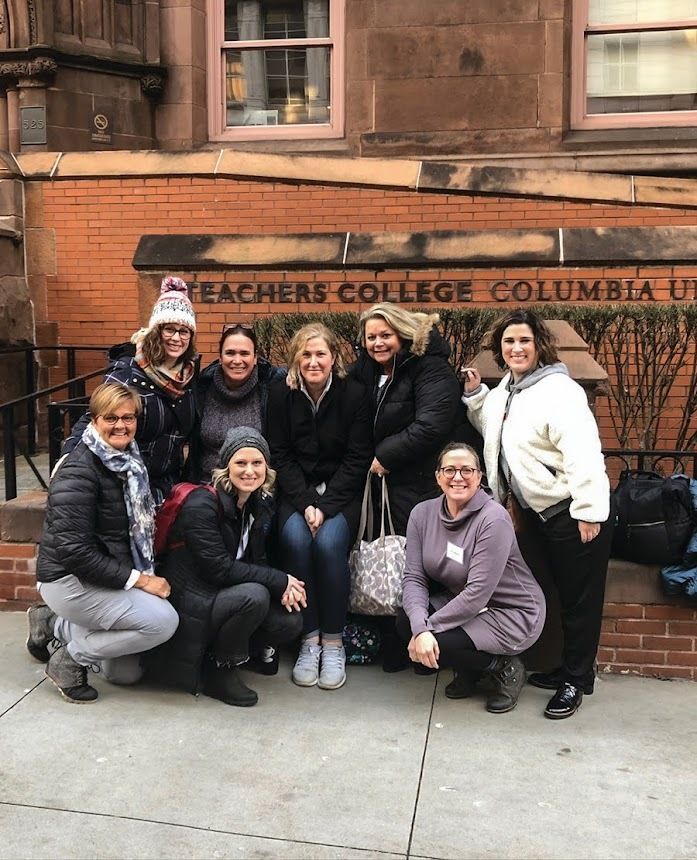 photo of teachers at Columbia