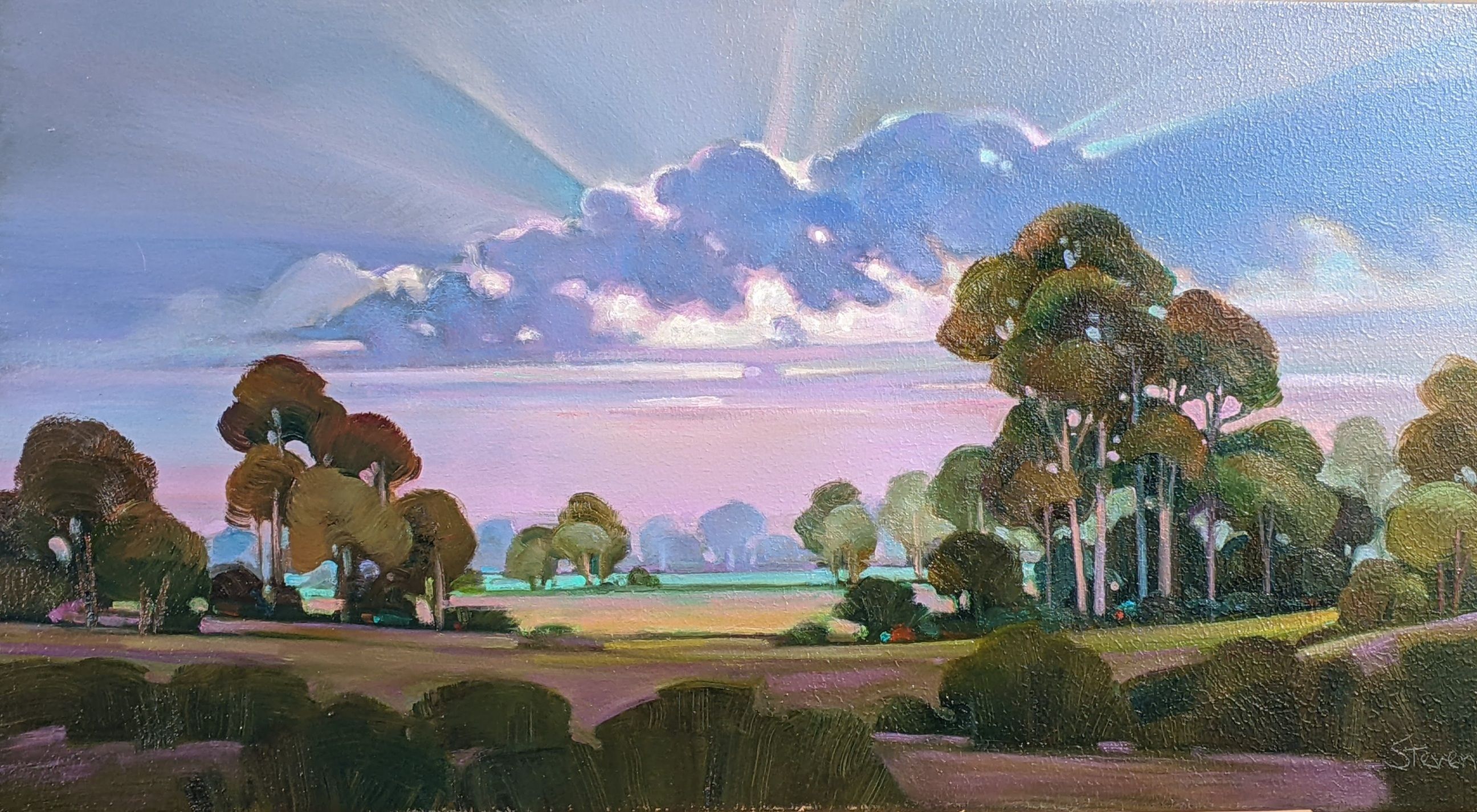 Works by Mac Stevenson in the Carriage House Gallery