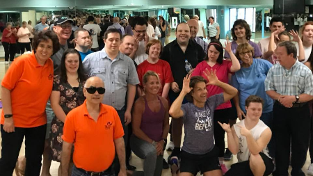 Some of the participants who joined Louis at the Atlantic Club