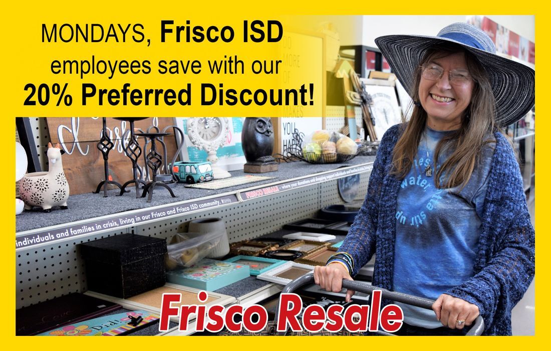 Image: Frisco ISD 20% Discount