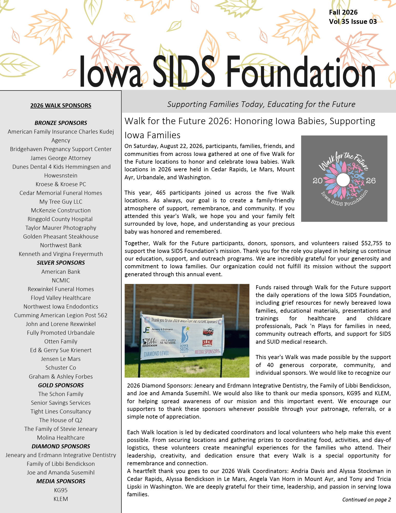 2026 Fall Newsletter