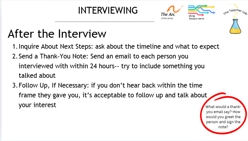 Interviewing  