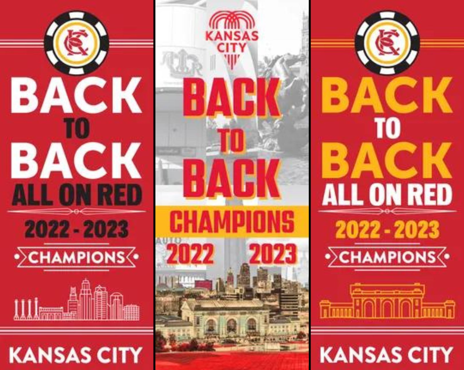 ALL 3 2022 2023 CHAMPIONS "BACK TO BACK"