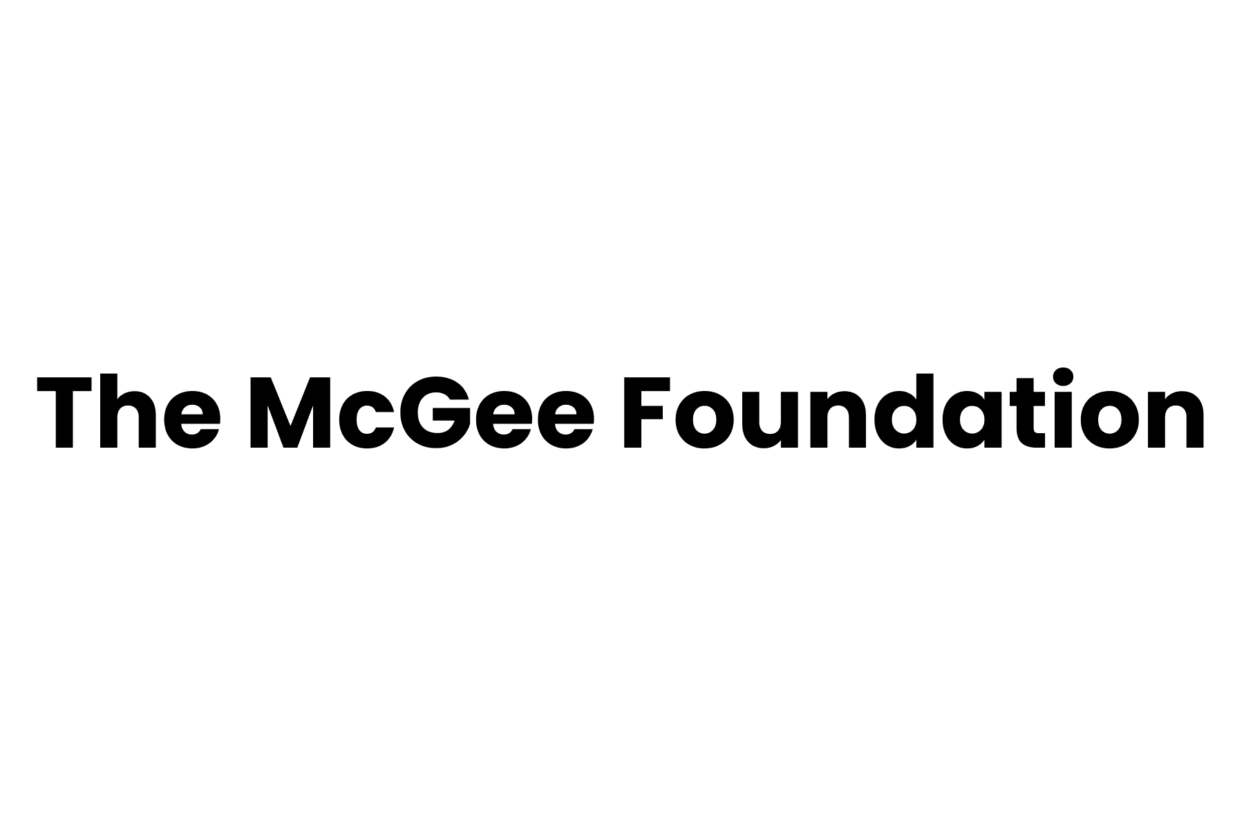 McGee Foundation