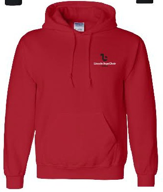 YOUTH Red Hoodie Sweatshirt (Optional - All Choirs)