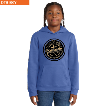 District® Youth V.I.T.™ Fleece Hoodie CIRCLE DESIGN