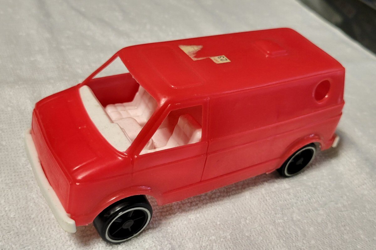 Gay Toys Plastic Toy Van - Red