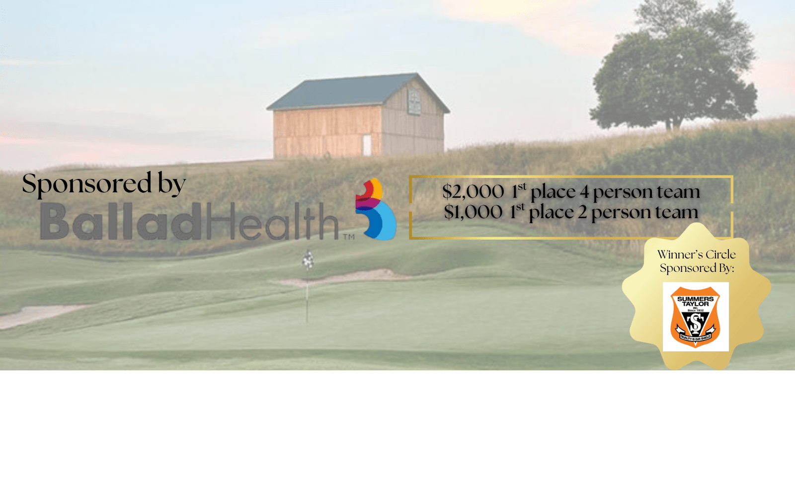 20th Annual Charity Golf Tournament
