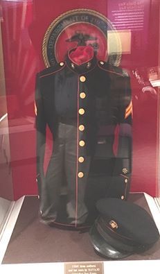 Navajo Code Talker's Dress Coat and Cap