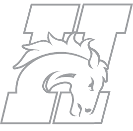 Hamilton High School logo depicting a horse  