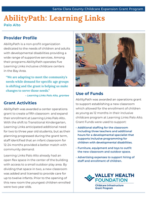 AbilityPath: Learning Links