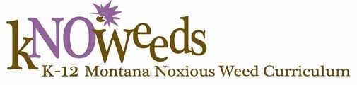 kNOweeds K-12 Montana Noxious Weed Curriculum logo.