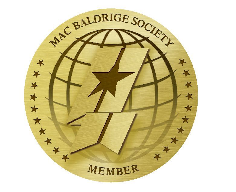 Image of Mac Baldrige Society member medallion