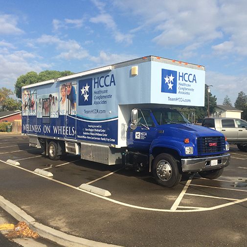 Semi-Truck Wrap: HCCA/Tulare Regional