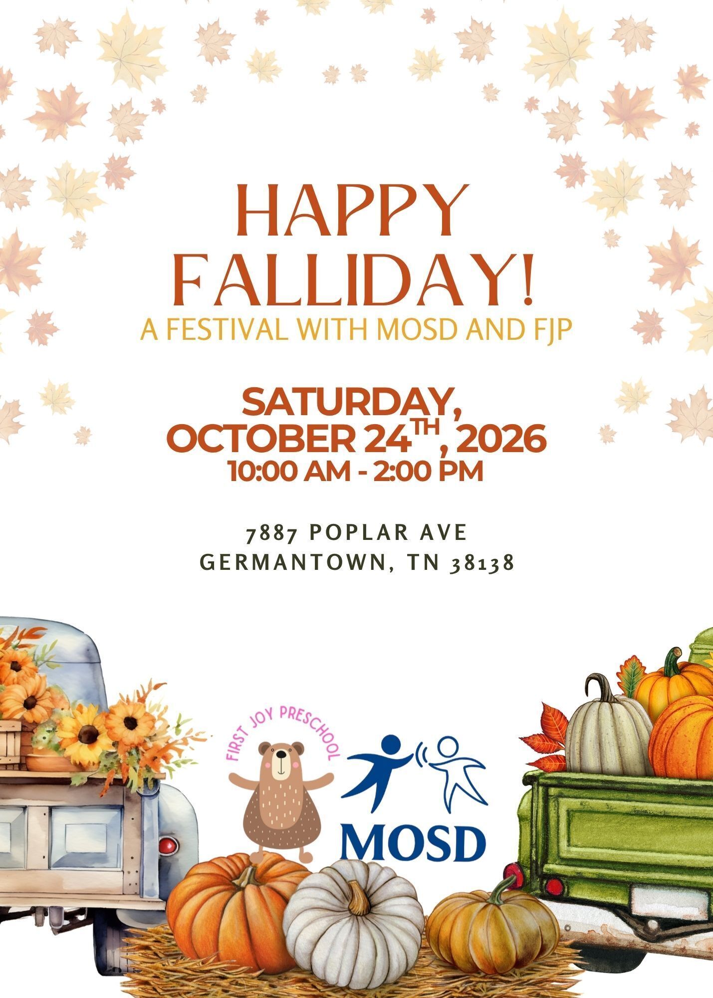 Happy Falliday: a festival with MOSD and FJP