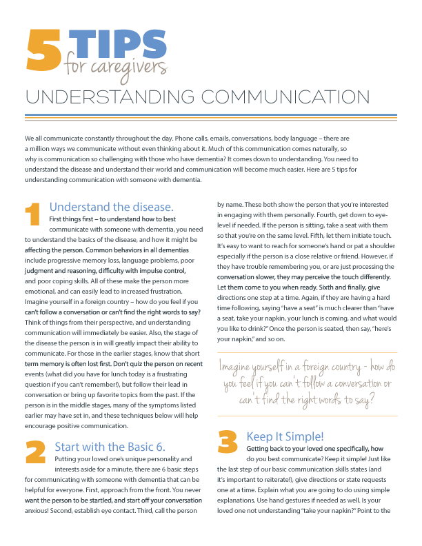 5 Tips for Understanding Communication