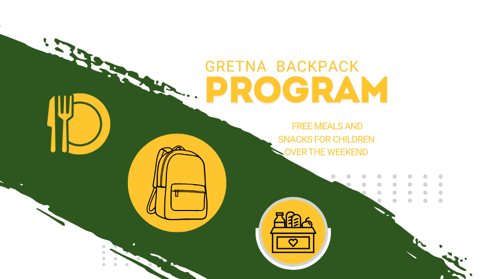 Gretna Backpack Program Header image