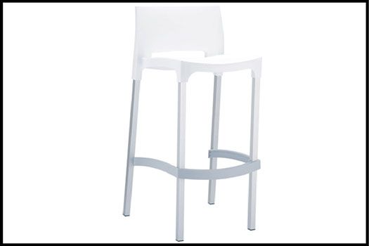 Gio White High Chair