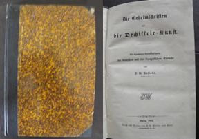 Rare German Cryptology Book by Kasiski (posted 5/7/13)
