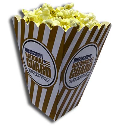 Mississippi National Guard Popcorn Box