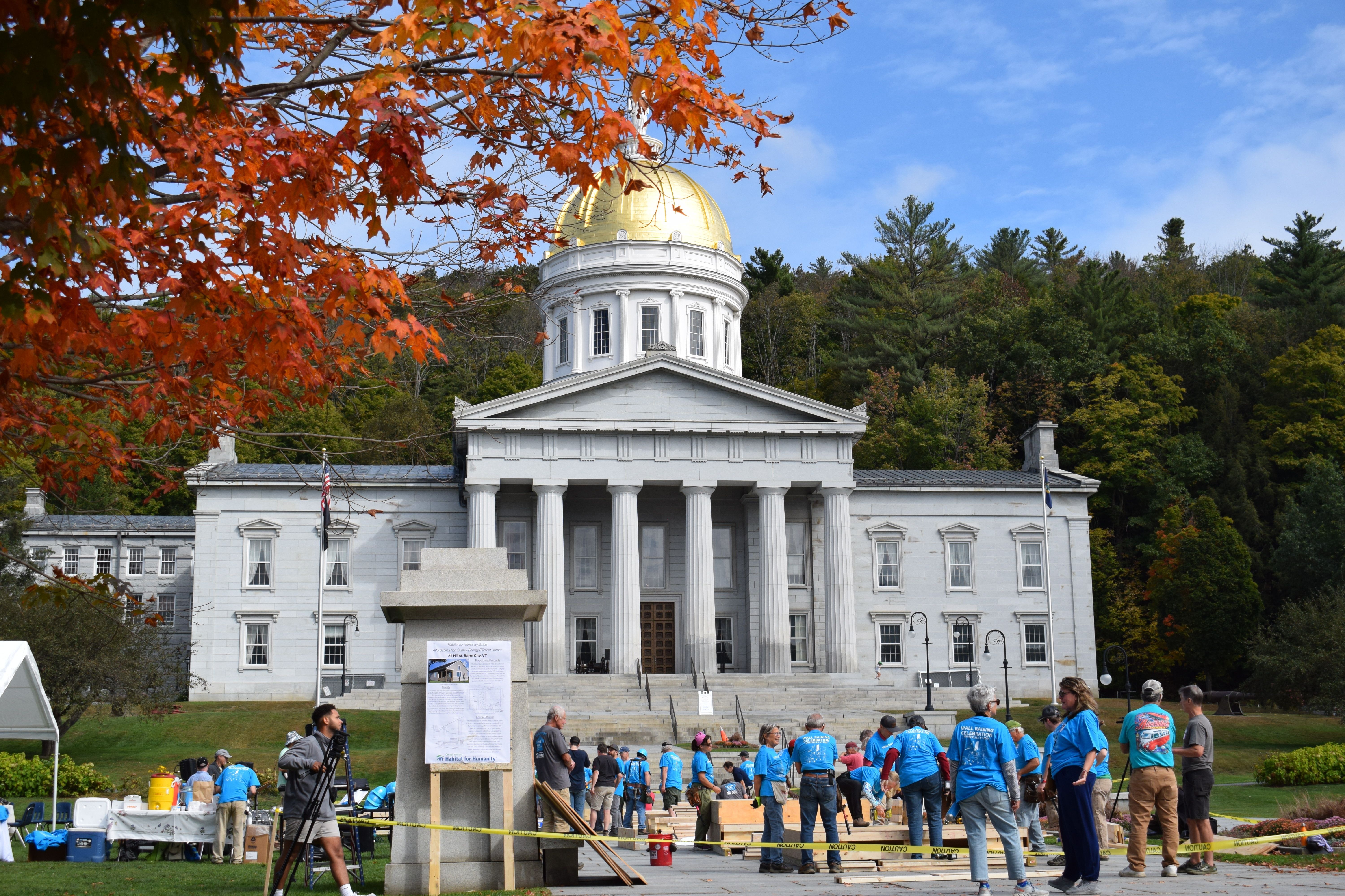 Habitat for Humanity raises walls and awareness at the statehouse