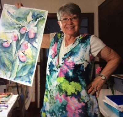 "Loosen Up with Confidence" Watercolor Workshop with with Helga Flower