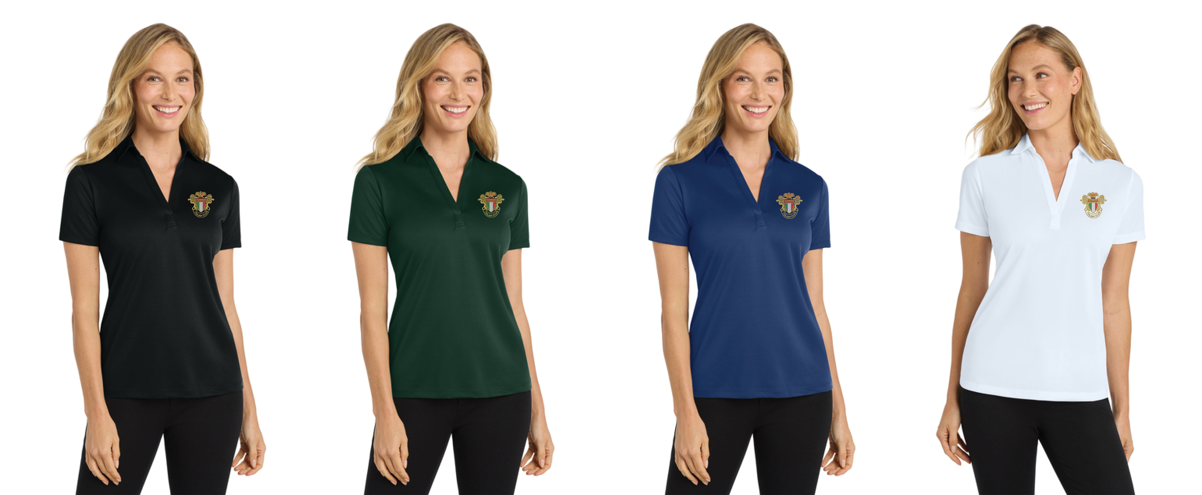 Port Authority® Women's Silk Touch™ Performance Polo (Logo 1)